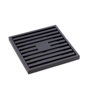 Square Slim Grate Floor Waste, 88mm Outlet